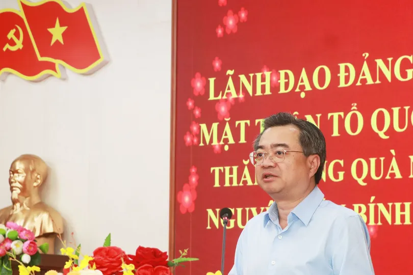 Trưởng Ban Chính sách, chiến lược Trung ương Nguyễn Thanh Nghị thăm, chúc tết tại Cà Mau