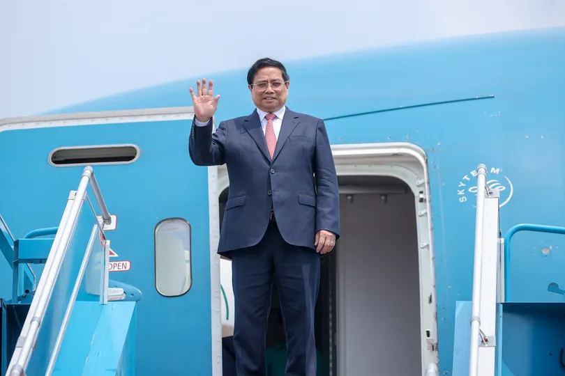 Thủ tướng Phạm Minh Chính lên đường thăm chính thức Liên bang Nga 