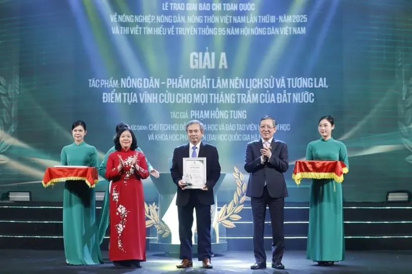 Giải báo chí “tam nông” năm 2026 có 50 giải thưởng, tổng trị giá hơn 530 triệu đồng