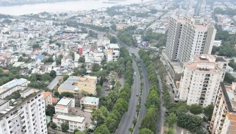 Một góc đô thị phường Trấn Biên, tỉnh Đồng Nai