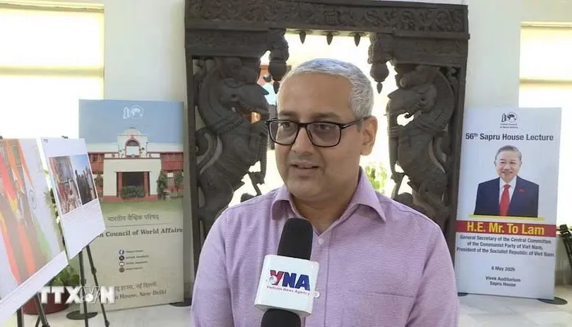 Tiến sĩ Rajiv Ranjan đến từ Đại học Delhi. Ảnh: TTXVN