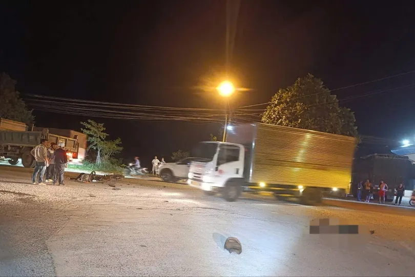 Hiện trường vụ tai nạn