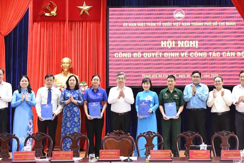Ủy ban MTTQ Việt Nam TPHCM kiện toàn nhân sự các ban công tác