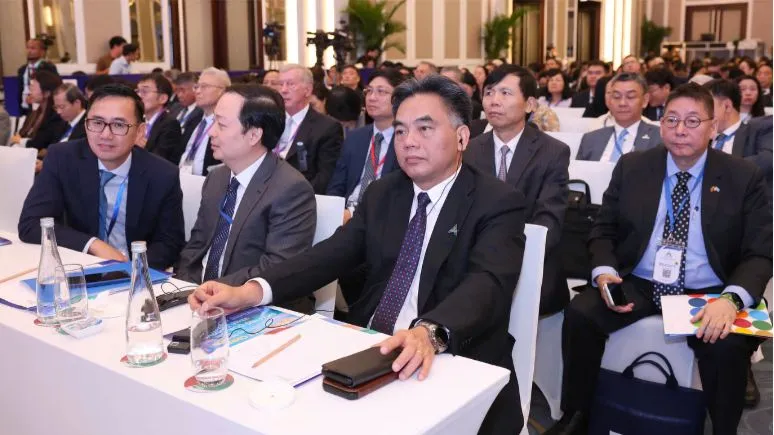 Đồng chí Nguyễn Lộc Hà, Ủy viên Ban Thường vụ Thành ủy, Phó Chủ tịch UBND TPHCM tham dự Diễn đàn tương lai ASEAN lần thứ 3