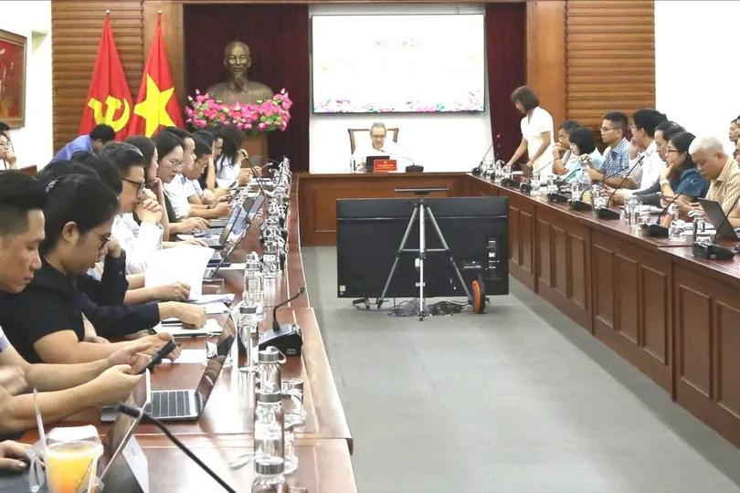 Quang cảnh hội thảo. Ảnh THU HÀ