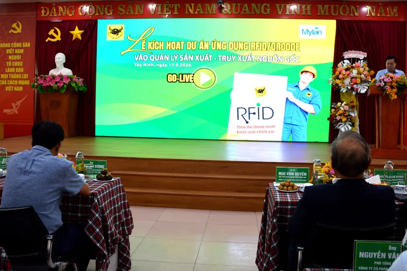 Công ty CP Phân bón Bình Điền vận hành hệ thống RFID tích hợp QR Code