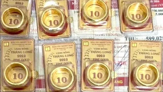 Giá vàng nhẫn 9999 chiều 23-1 “hạ nhiệt”