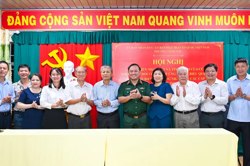 Cử tri tín nhiệm 100%, giới thiệu Thiếu tướng Nguyễn Thành Trung ứng cử Đại biểu Quốc hội