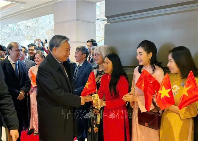 Tổng Bí thư đến Washington D.C tham dự cuộc họp khai mạc Hội đồng Hòa bình về Gaza