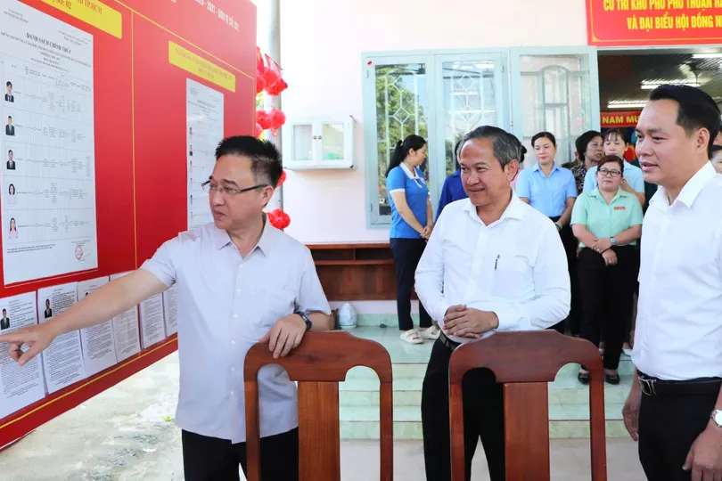 Kiểm tra việc vận hành thử quy trình bầu cử