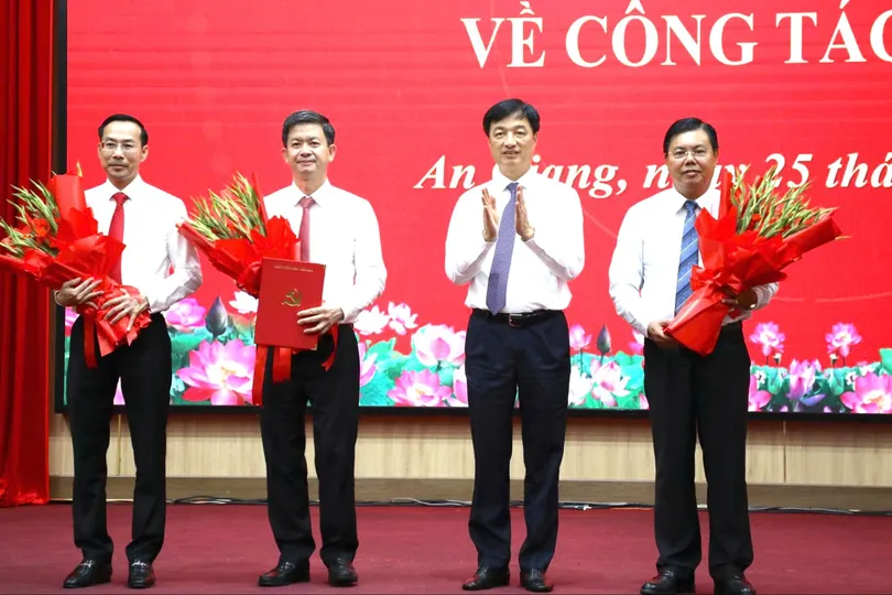 Đồng chí Lê Quang Tùng giữ chức Bí thư Tỉnh ủy An Giang