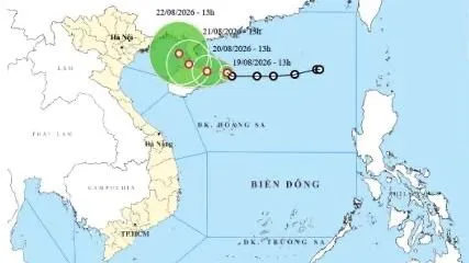 Áp thấp nhiệt đới có khả năng mạnh thêm