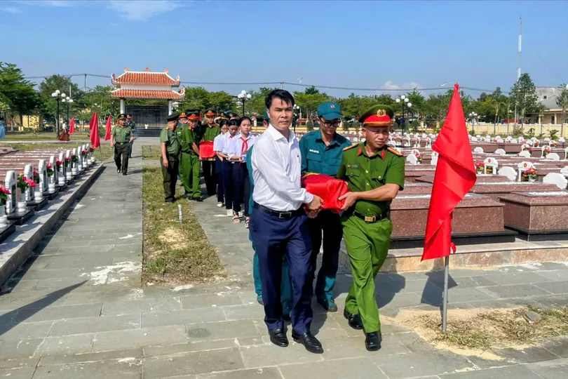 TP Đà Nẵng tổ chức truy điệu và an táng 4 hài cốt liệt sĩ