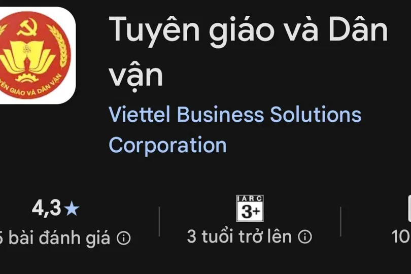 Ứng dụng Tuyên giáo và Dân vận đạt hơn 8,6 triệu lượt truy cập sau 1 tháng