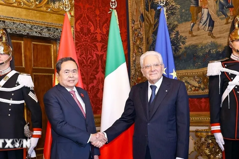 Việt Nam - Italy nhất trí tăng cường ủng hộ lẫn nhau tại các tổ chức quốc tế