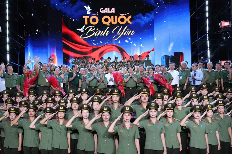 "Tổ quốc bình yên” - bản trường ca nghệ thuật về lực lượng An ninh nhân dân