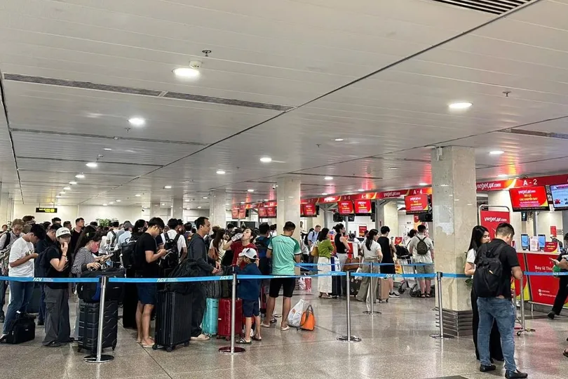 Ngày 2-9, sân bay Tân Sơn Nhất dự kiến phục vụ 119.159 hành khách