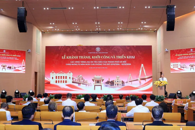 Hà Nội công bố 292 công trình, dự án với tổng vốn gần 385.000 tỷ đồng dịp 10-10