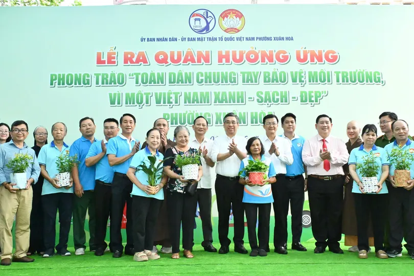 Phường kiểu mẫu ở TPHCM phát động phong trào chung tay bảo vệ môi trường