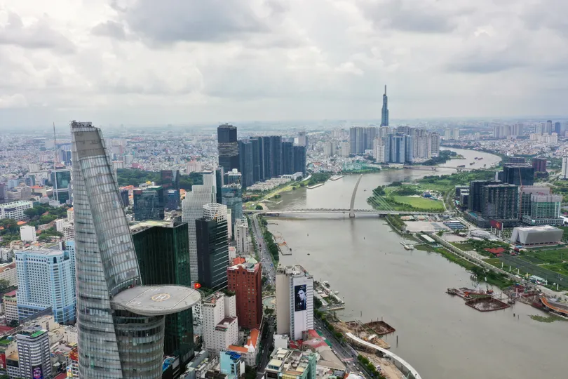 Không gian đô thị hiện đại dọc sông Sài Gòn, phường Sài Gòn, TPHCM