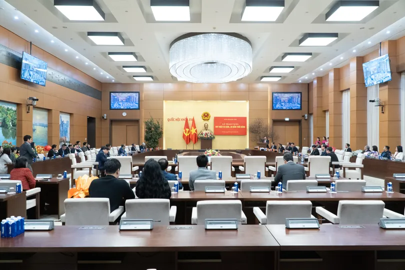 Quang cảnh buổi lễ 