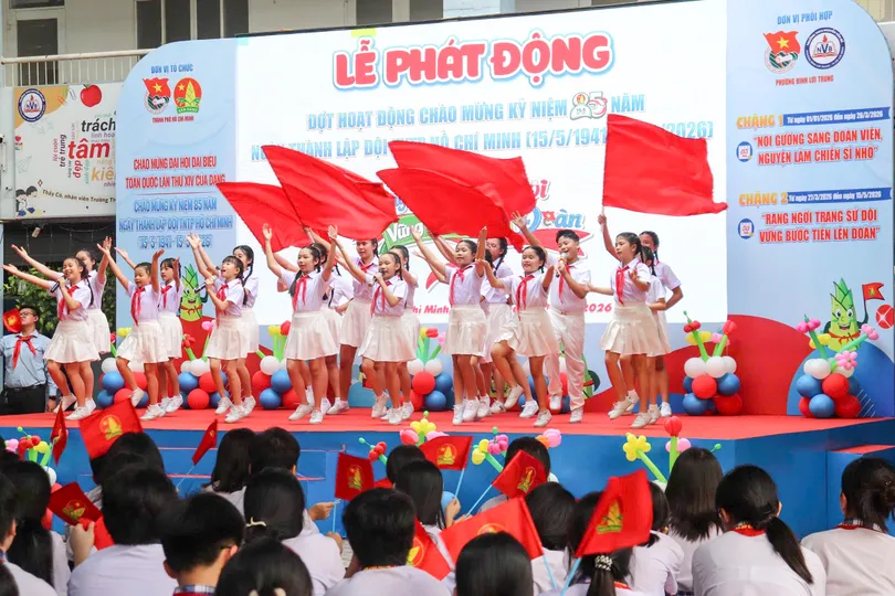 TPHCM: Phát động đợt hoạt động kỷ niệm 85 năm Ngày thành lập Đội TNTP Hồ Chí Minh