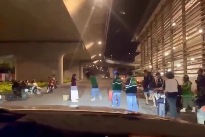 Xác minh vụ người đàn ông gây rối, đuổi đánh phụ nữ trước ga T3