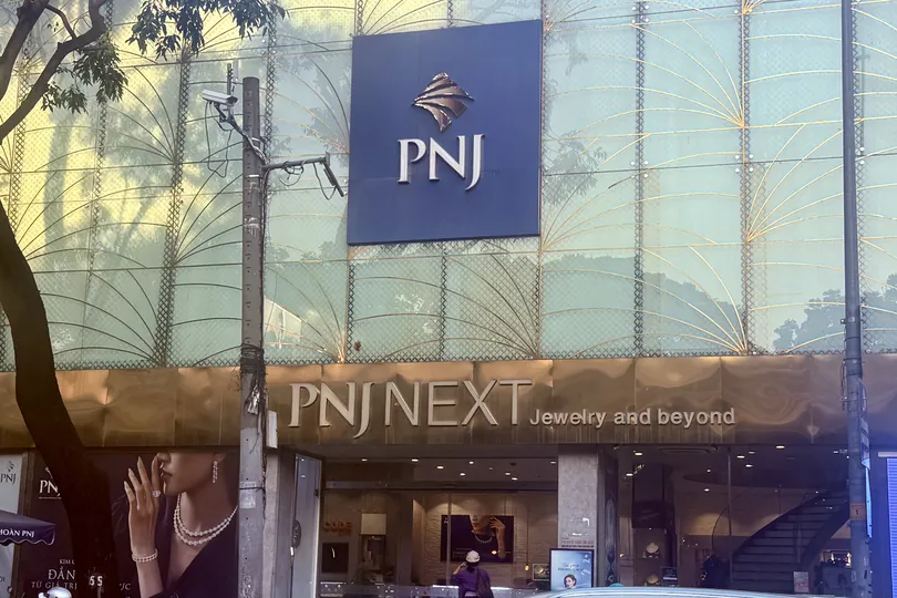 Cửa hàng PNJ tại TPHCM. Ảnh: NHUNG NGUYỄN