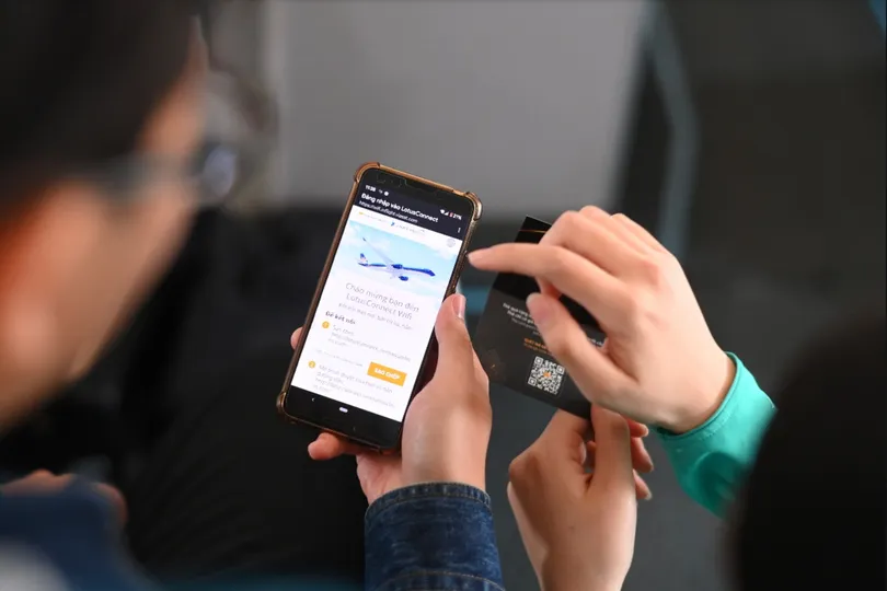 Vietnam Airlines chính thức cung cấp dịch vụ kết nối internet trên máy bay