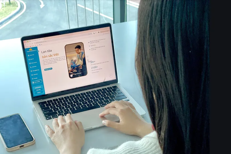 Vietnam Airlines ra mắt website thương mại điện tử thế hệ mới tích hợp chatbot AI thông minh