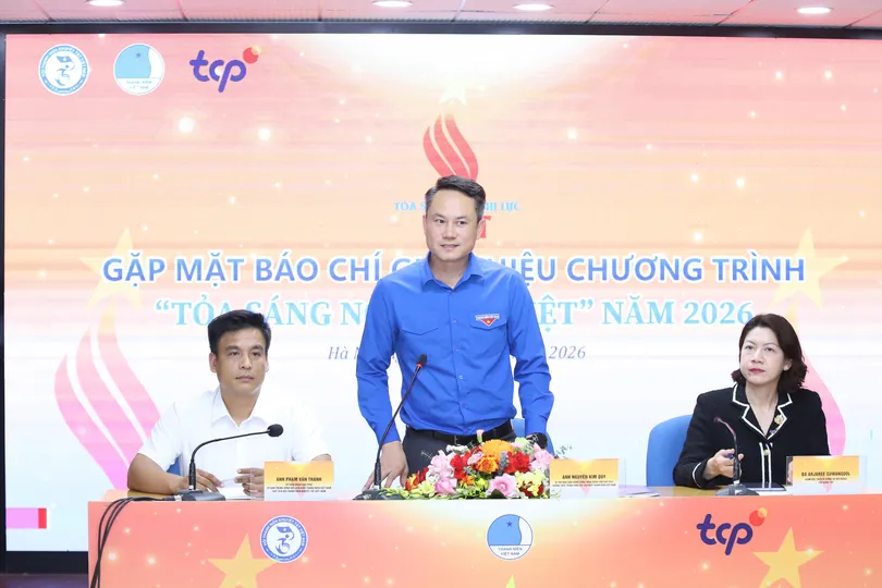 Họp báo giới thiệu Chương trình “Tỏa sáng nghị lực Việt” năm 2026. Ảnh: HẢI LINH
