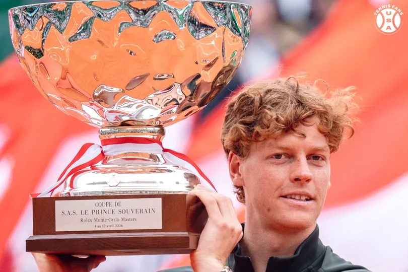 Sinner vô địch Monte Carlo Masters (Ảnh: TFU)