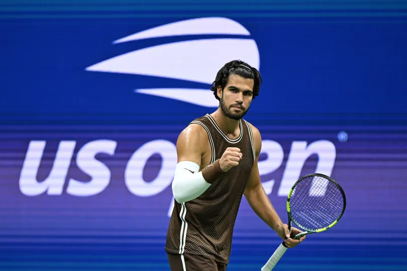 Alcaraz ở US Open 2026 (Ảnh: THX)