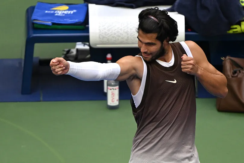 Alcaraz giành vé vào vòng 16 của US Open 2026 (Ảnh: THX)