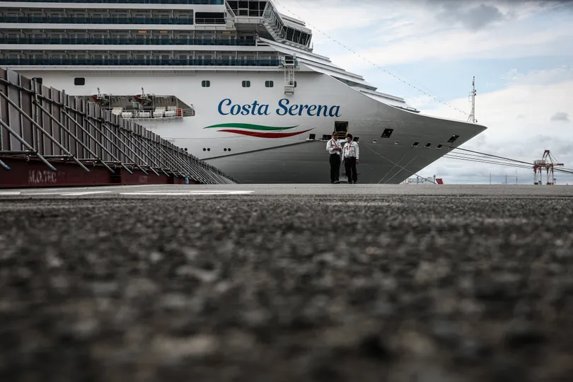 Du thuyền Costa Serena - chỗ ở cho nhiều VĐV tại ASIAD 20 (Ảnh: THX)