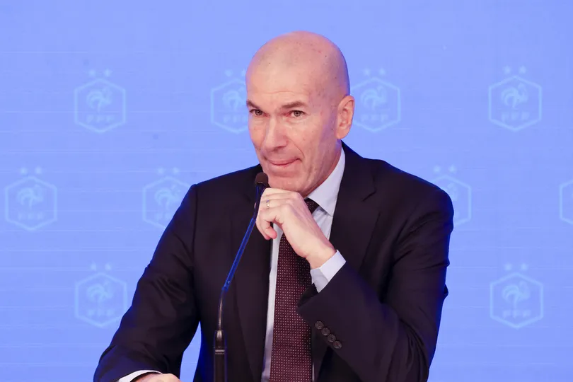 Zidane trong lần ra mắt tuyển Pháp sau World Cup 2026 (Ảnh: THX)