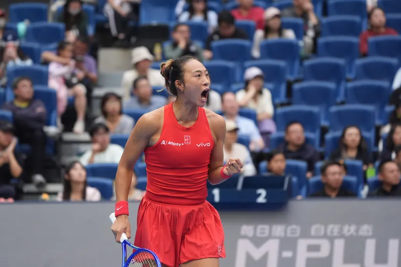 Zheng Qinwen vào bán kết China Open (Ảnh: THX)