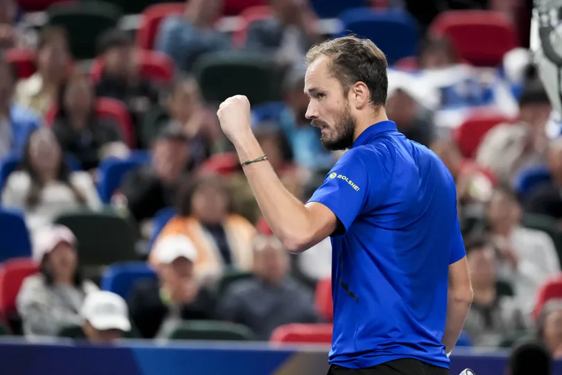 Medvedev ở Shanghai Masters (Ảnh: THX)