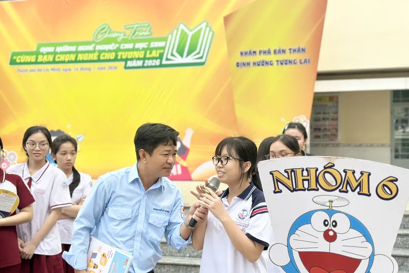 Hơn 2.000 học sinh TPHCM được tư vấn, định hướng nghề nghiệp