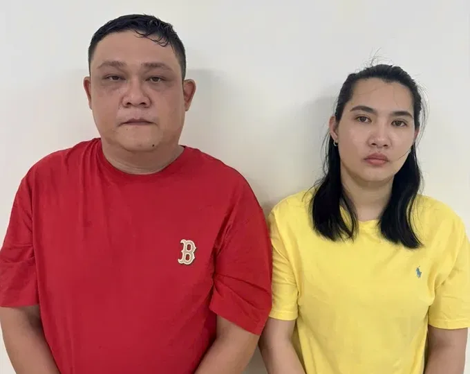 嫌疑人范氏如琼和潘英维。