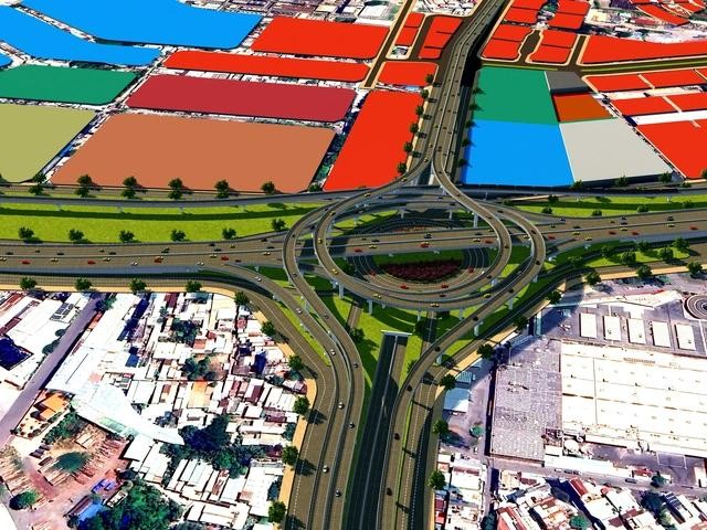 1号国道与1号国道的交通枢纽以4层规模投资建设，有助缓解同奈市通道区域的交通拥堵。