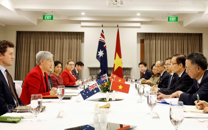 越南与澳大利亚第八次外长会议在堪培拉召开。图自越通社