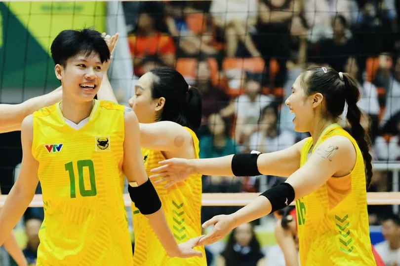 VTV Bình Điền Long An sẽ phải thi đấu tranh suất tham dự AVC Champions League 2026. Ảnh: DŨNG PHƯƠNG