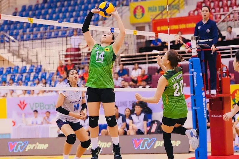 Đội VTV Bình Điền Long An sẽ giữ ổn định lực lượng nội binh để thi đấu tại Thái Lan tranh suất AVC Champions League 2026. Ảnh: VFV