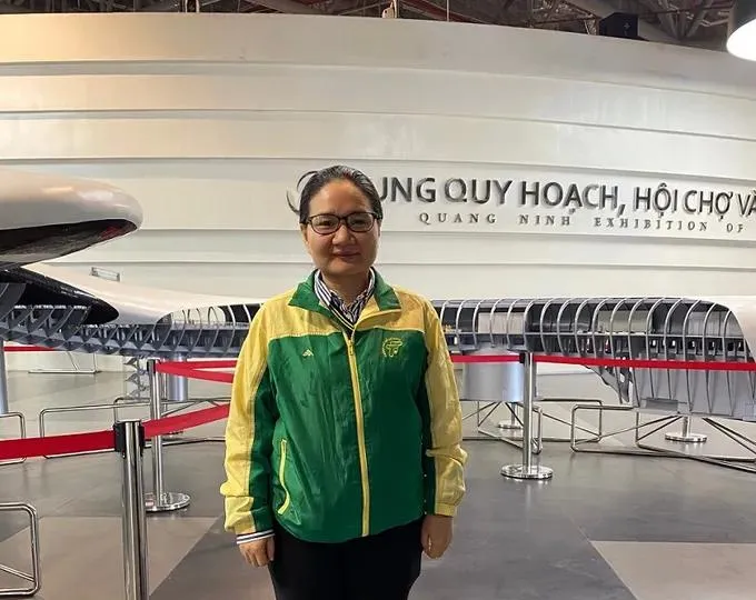 Đại kiện tướng Hoàng Thị Bảo Trâm của đội tuyển cờ vua TPHCM. Ảnh: MINH CHIẾN