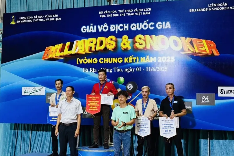 Cơ thủ cả nước sẽ bước vào tranh tài giải vô địch câu lạc bộ quốc gia 2026 (nội dung pool-snooker). Ảnh: MINH CHIẾN