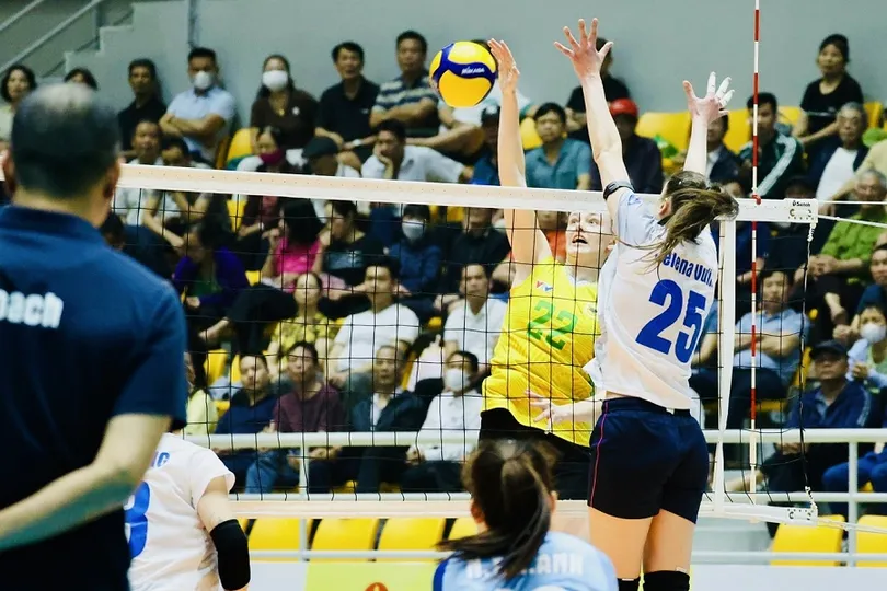 Cầu thủ ngoại binh là một trong những nhân tố giúp giải bóng chuyền quốc gia ở Việt Nam được chú ý hơn. Ảnh: DŨNG PHƯƠNG