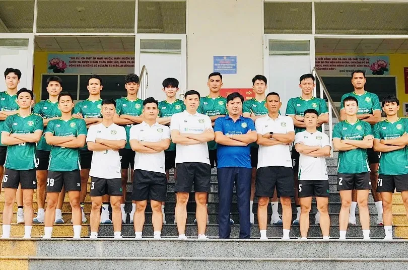 Đội bóng chuyền nam TPHCM tự tin chuẩn bị cho mùa giải 2026. Ảnh: HCM VOLLEYBALL