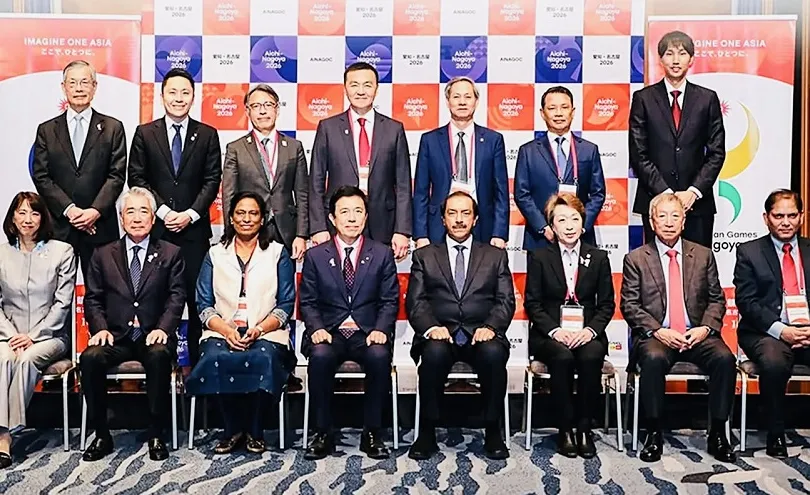 Đại diện của Ủy ban Olympic Việt Nam trong cuộc làm việc với OCA vừa qua. Ảnh: OCA