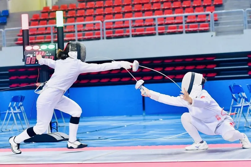 VĐV đấu kiếm trẻ có thêm những giải đấu để phát triển được chuyên môn của mình. Ảnh: VĂN DUY